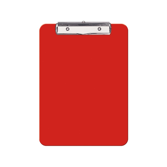 Afbeelding van klembord Alco 23x32cm kunststof rood