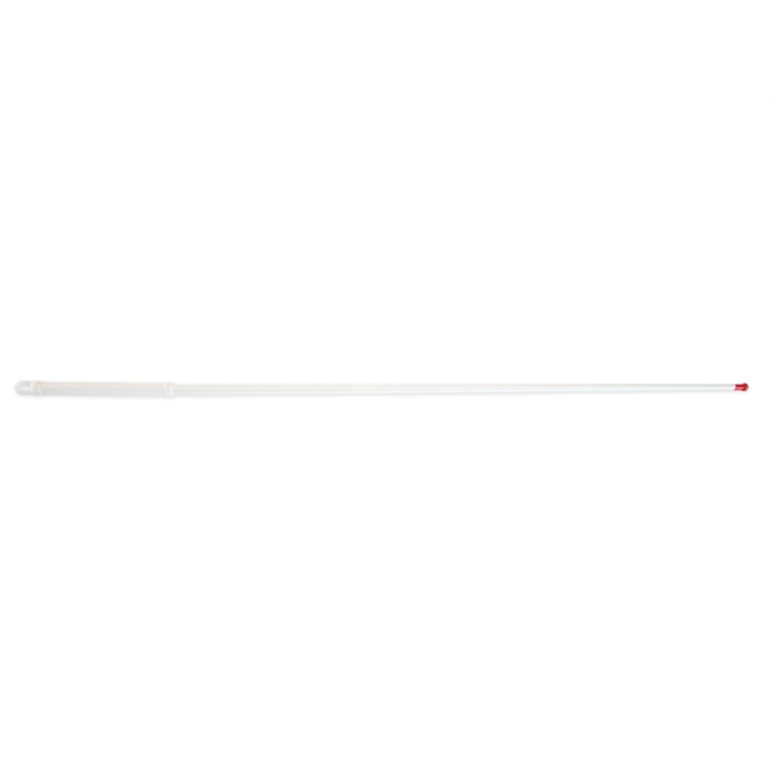 Image de ARISTO AR-1901W - Bâton de pointage, 100 cm, en plastique, Blanc, Bâton de pointage. pointe, Rouge