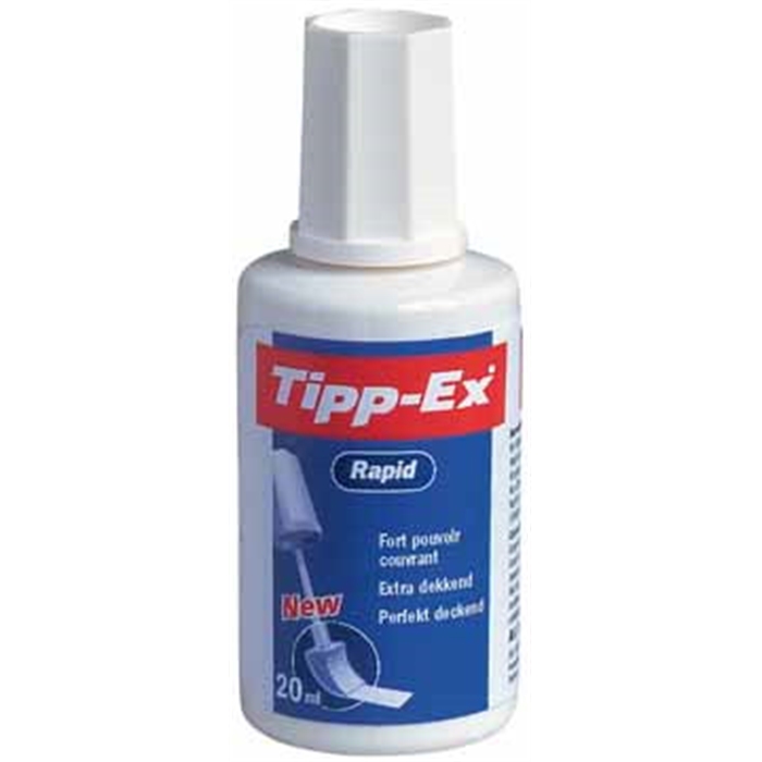 Afbeelding van Tipp-Ex Rapid correctievloeistof 20ml