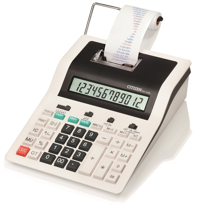 Image de Citizen CX-123N - Calculatrice de table imprimante