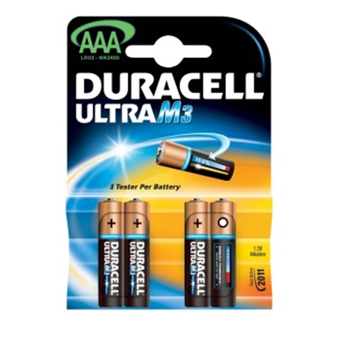 Afbeelding van Ultra power batterij type AAA, 4-pak MX2400 ,