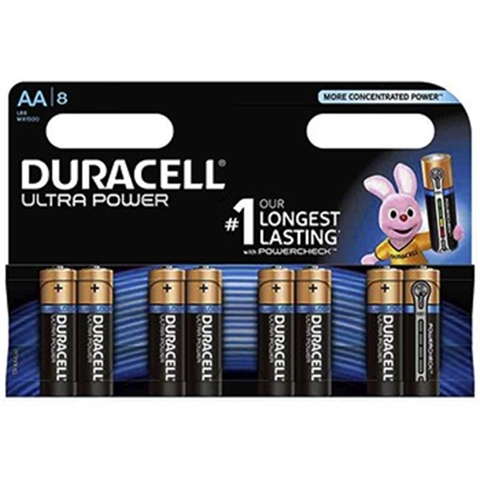 Picture of AA Battery Ultrapower, 1,5V, 8 Piece