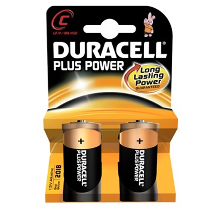 Afbeelding van Plus power Duralock C2 batterij 2-pak ,