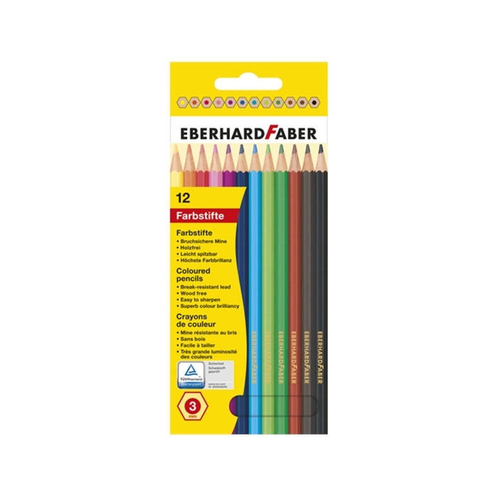 Image de Crayon de couleur EFA carton 12 pcs ass.