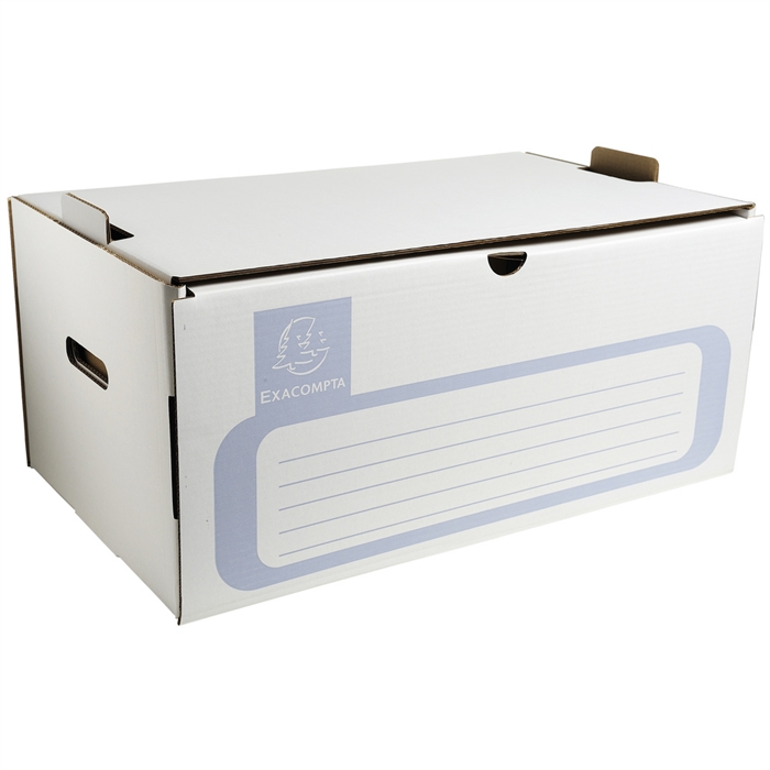 Afbeelding van Container voor Archiefdozen met een rug van 100 mm-Wit