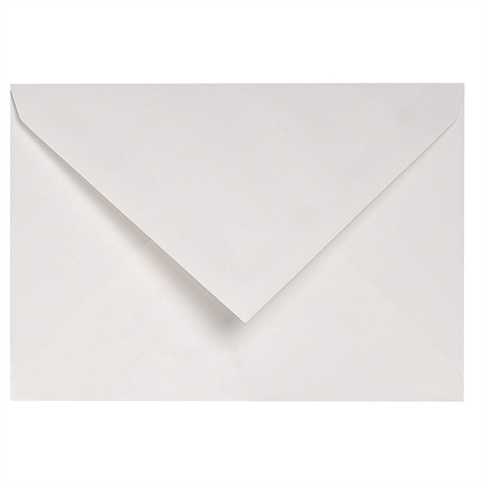 Image de 20 enveloppes C6(114x162mm)toile impériale doublées gommées.
