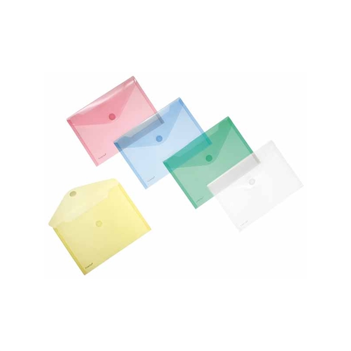 Image de Foldersys A5 Enveloppes transparentes fermeture velcro