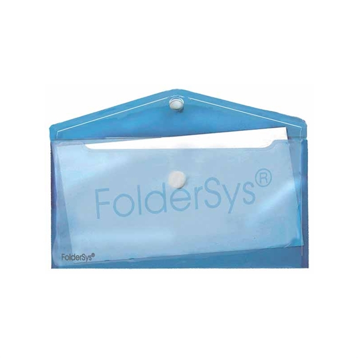 Afbeelding van Foldersys 225x125 Transparante enveloppen met klittenbandsluiting. Amerikaans formaat