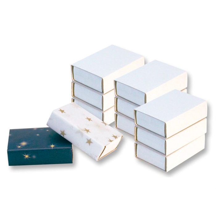 Image de Boîtes allumettes, blanc Folia 10 pces