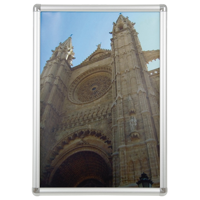 Afbeelding van Standaard weergaveframes 25 mm, 45 x 62,4 x 1,2 cm, transparent