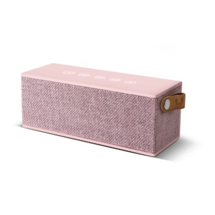 Image de Enceinte Bluetooth Rockbox Brick Fabric, Rose clair