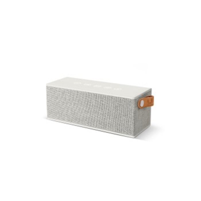 Image de Enceinte Bluetooth Rockbox Brick Fabric, Gris clair
