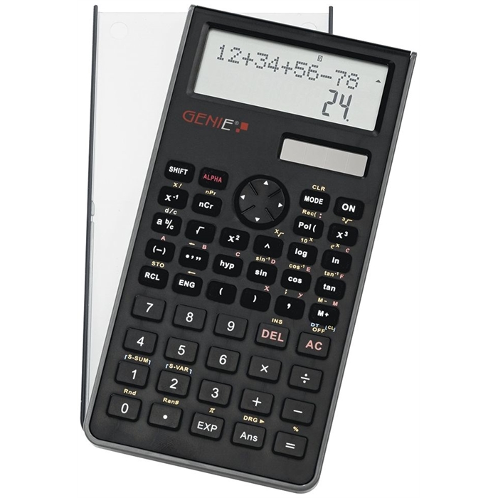 Afbeelding van GENIE 82SC - Wetenschappelijke rekenmachine 240 functies 10 Cijfers 2-lijnen display