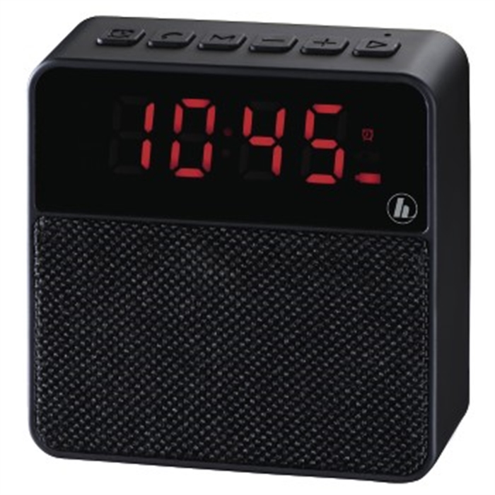 Afbeelding van Mobiele Bluetooth-luidspreker Pocket Clock, zwart