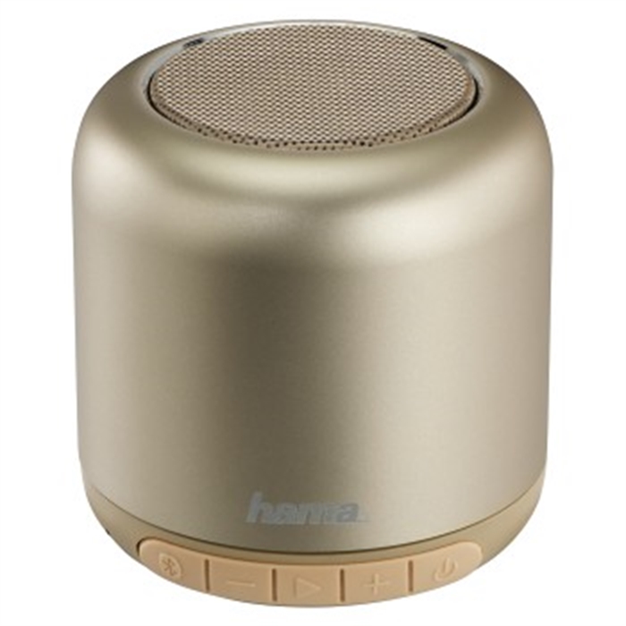 Afbeelding van Mobiele Bluetooth-luidspreker Steel Drum, goud