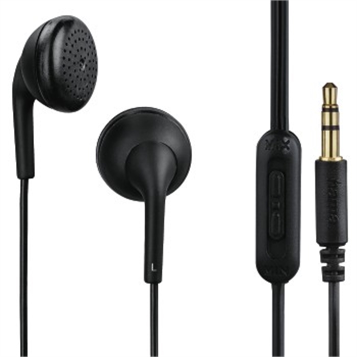 Afbeelding van Stereo-oortelefoon Smart4Music VC, zwart