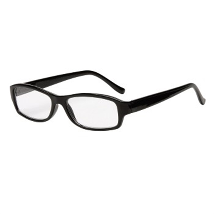 Image de Paire de lunettes de lecture, en plastique, noir, +1,0 dioptries / Lunettes de lecture