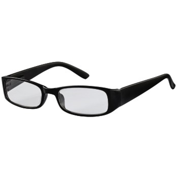 Afbeelding van Leesbril, kunststof, zwart-mat, +1,0 dpt / Leesbril