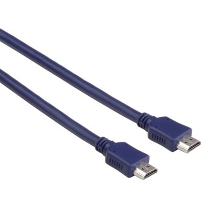 Image de Câble HDMI™ High Speed, HDMI mâle - HDMI mâle, Bleu, 1,50m