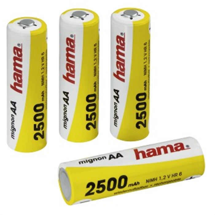 Afbeelding van Heroplaadbare NiMH-batterij 4xAA 2500mAh