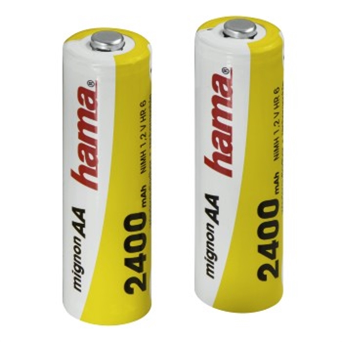 Image de Batteries NiMH Ready4Power, 2x AA (Mignon - HR 6) 2400 mAh