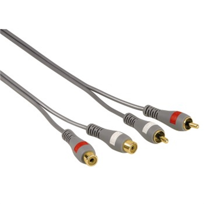 Afbeelding van Audio Verlengkabel 2X 2 Cinch 5M / Cinch-kabel