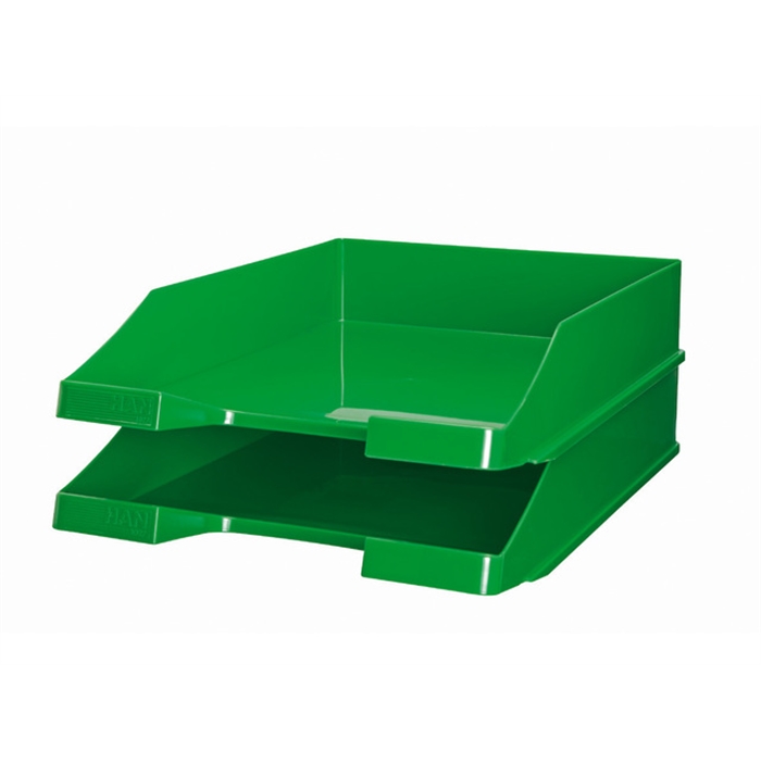 Afbeelding van brievenbak HAN A4 Standaard plastic groen