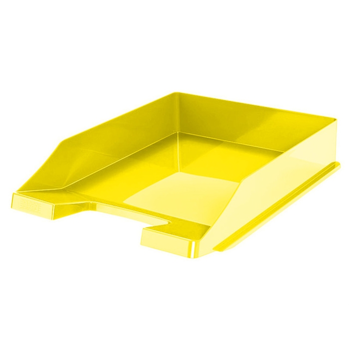 Afbeelding van brievenbak HAN A4 Standaard plastic geel