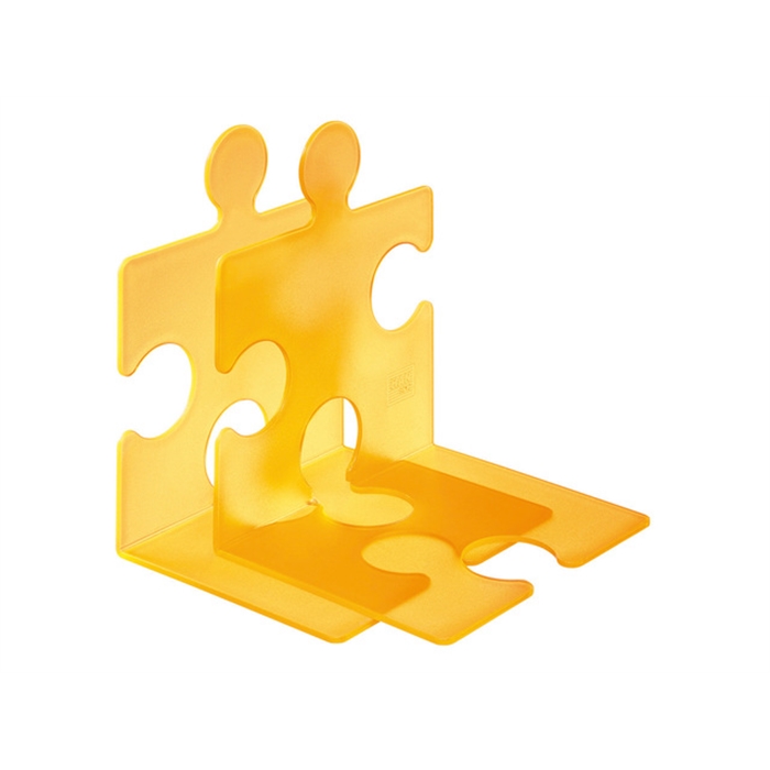Afbeelding van boekensteun HAN Puzzle set a 2 stuks signal oranje