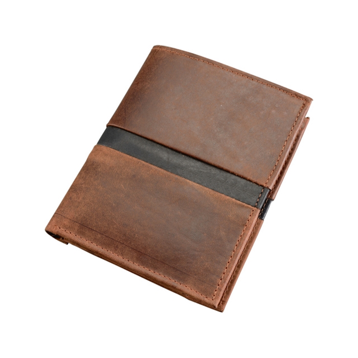 Image de portefeuille pour Alassio                                   cuir véritable marron,
