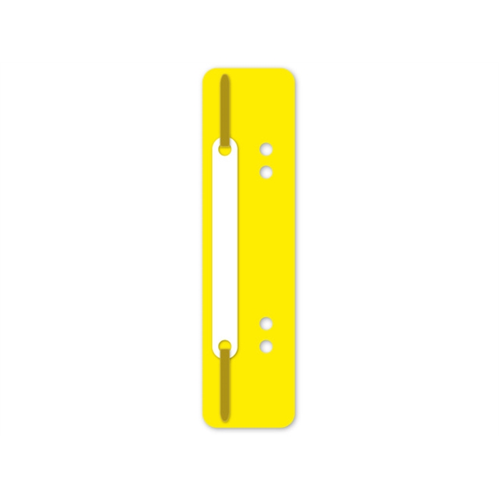 Afbeelding van snelhechterstrip Kangaro A5 2-gaats PP doos a 100 stuks geel