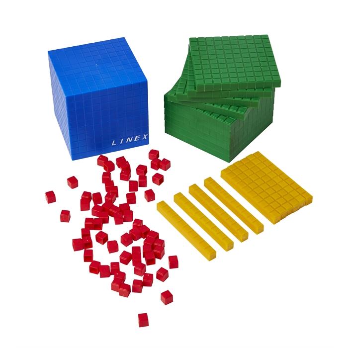 Image de LINEX active learning décimètre cube démontable plastique