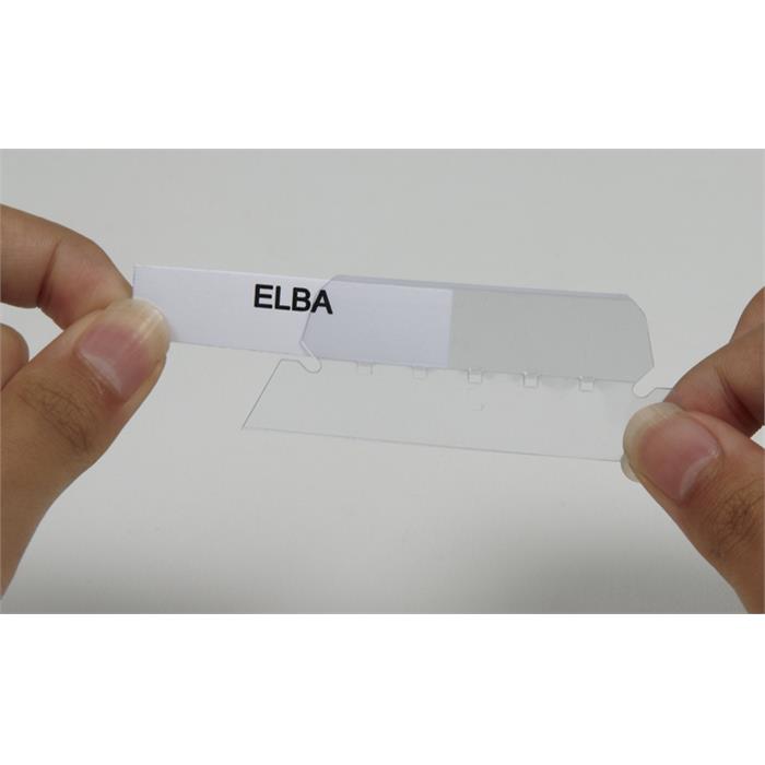 Afbeelding van ELBA Verticflex Ultimate ruiter 50mm karton kleurloos pak 25