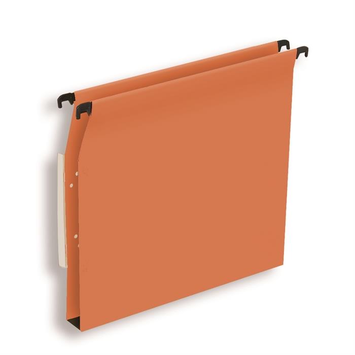 Image de DEFI dossier suspendu pour armoire A4 fond 30mm carton orange