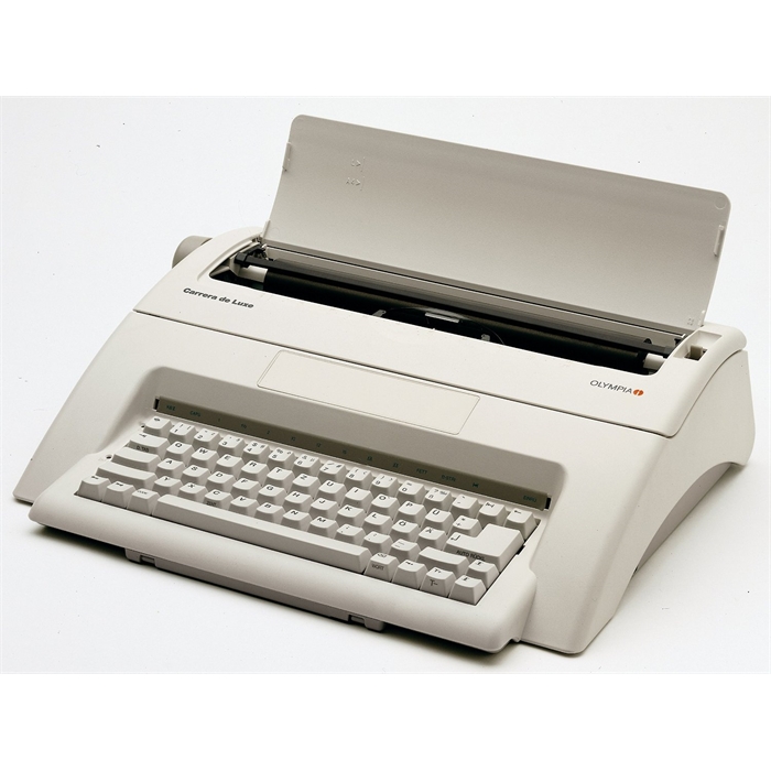 Image de OLYMPIA Carrera De Luxe - Machine à écrire électronique portable clavier QWERTZ DEU