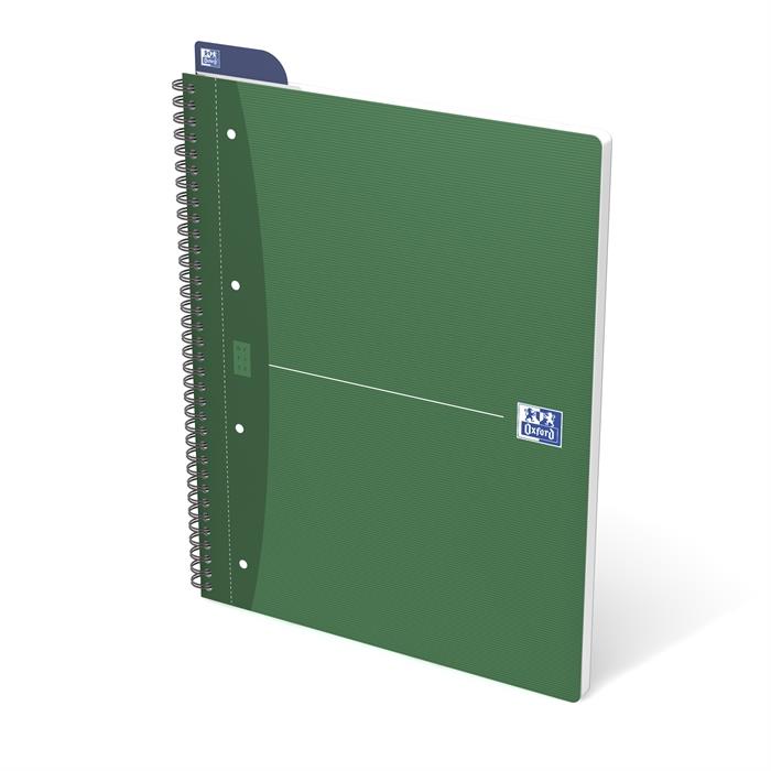 Picture of OXFORD Office Essentials A4+ Soft Card Twin-wire Notebook Ruled 180 Pages Assorted Colours SCRIBZEE® Compatible 