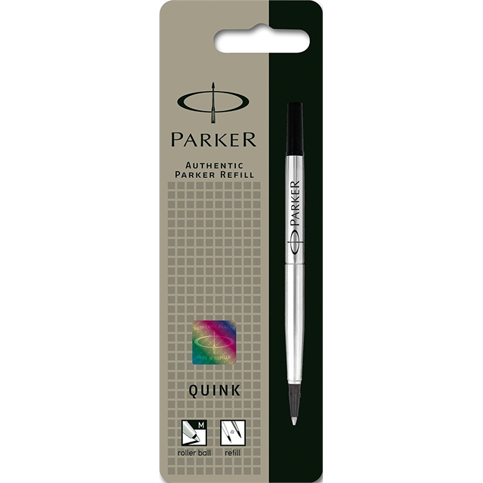 Picture of Parker Rollerball Pen Refill Medium Nib Black