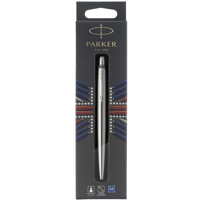 Picture of Parker 1953205 - Jotter Stainless Steel CT Ballpoint Pen