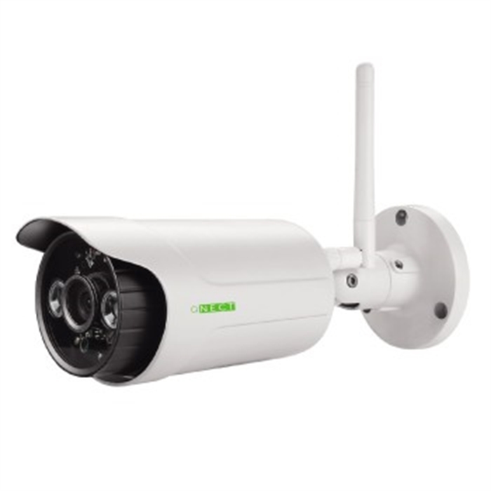 Afbeelding van Qnect beveiligingscamera voor buitenshuis 720p, Alu-Grijs