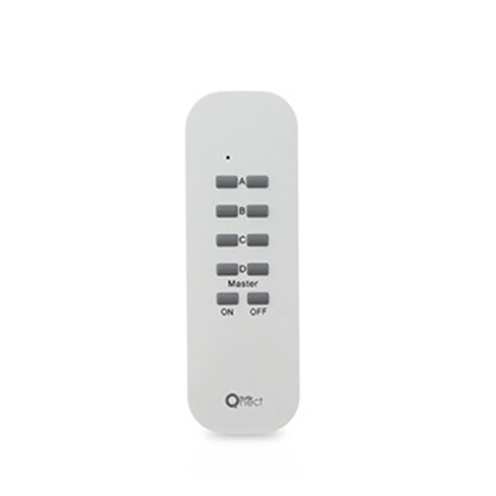 Afbeelding van Qnect extra afstandsbediening met 4 RF kanalen wit ,