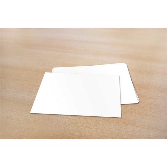 Image de Cartes simples Raadhuis 105x150mm 240gr blanc  50 pièces