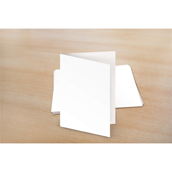 Picture of Cartes doubles Raadhuis 105x150mm 275gr blanc 25 pièces