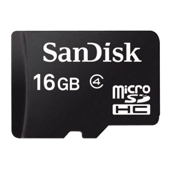 Image de SANDISK 90956 - Carte mémoire M.SDHC Standard, 16GB 