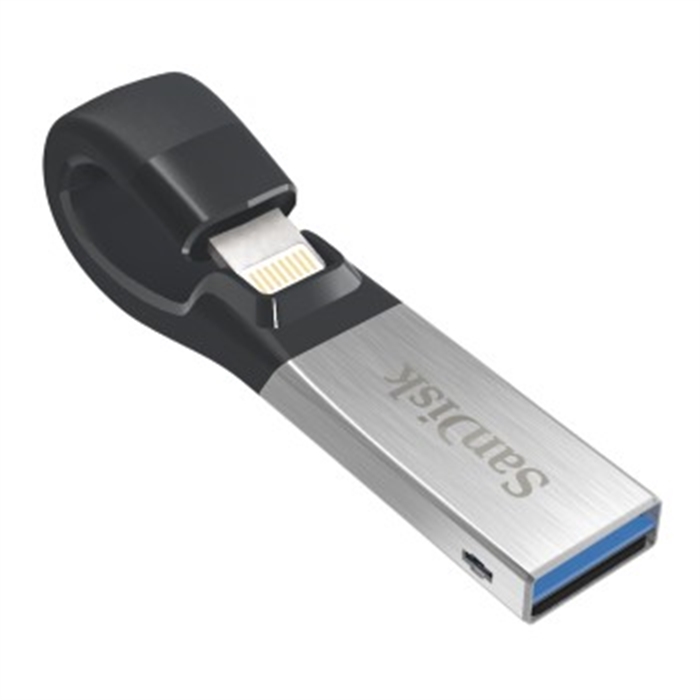 Image de SANDISK 173327 - Clé iXpand - USB 3.0 / Lightning, 32 GB, PC & IOS