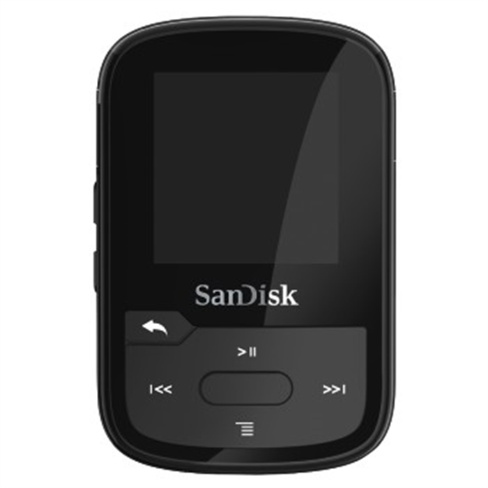 Afbeelding van SANDISK 173391 - Clip Sport Plus 16GB, zwart, Bluetooth, Zwart