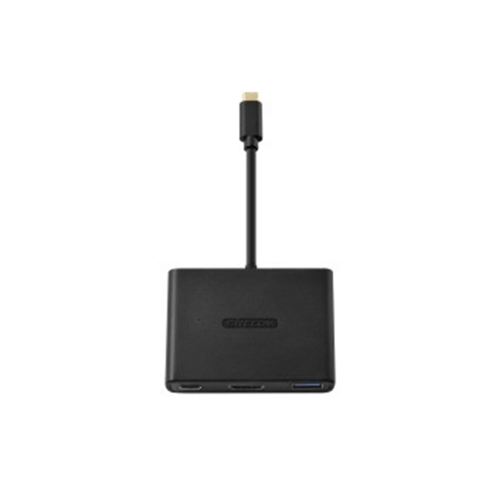 Afbeelding van SITICOM 157533 - 3-in-1 Adapter: USB-C naar USB + HDMI + USB-C, Zwart