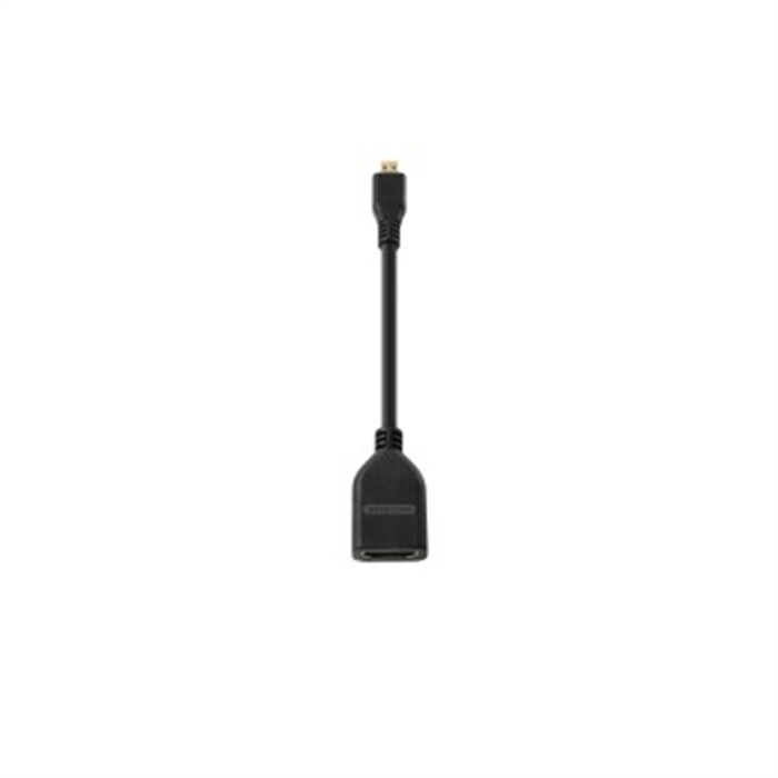 Afbeelding van Micro-HDMI naar HDMI Adapter, Zwart