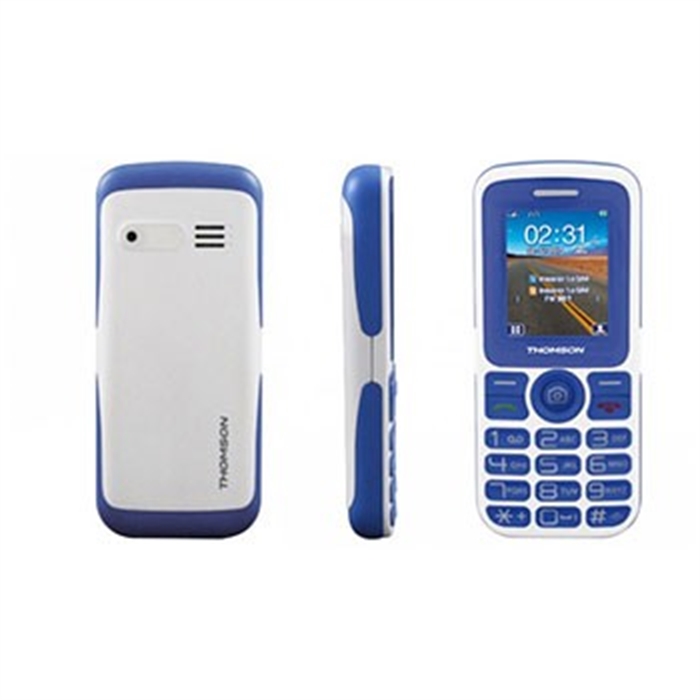 Image de Téléphone mobile T Link 18 bleu résistant aux projections d'eau, Bleu 