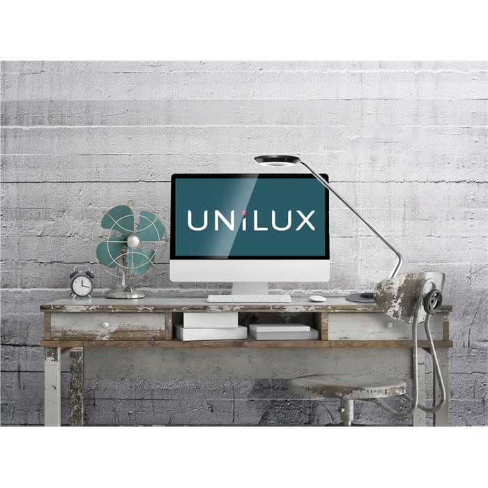 Afbeelding van UNILUX Ulva LED lamp grijs