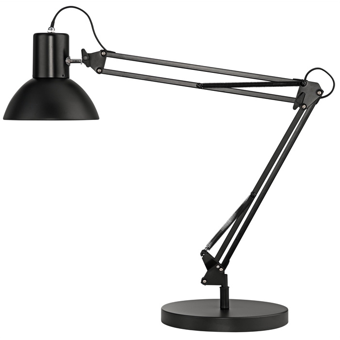 Afbeelding van UNILUX Success 80 lamp met klem en voet zwart